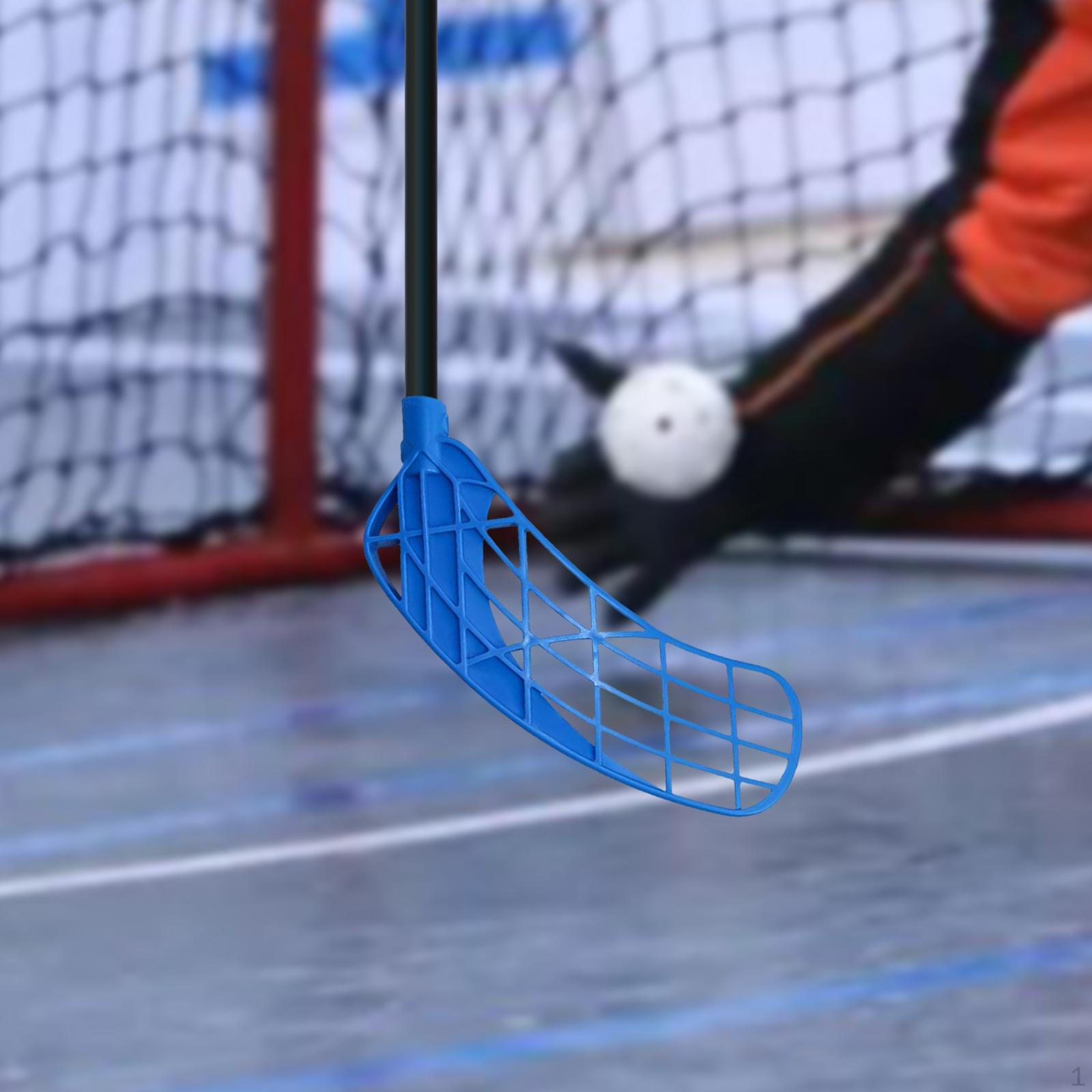 

Floorball Stick Blade Collection for Optimal Performance Blue Left Hand