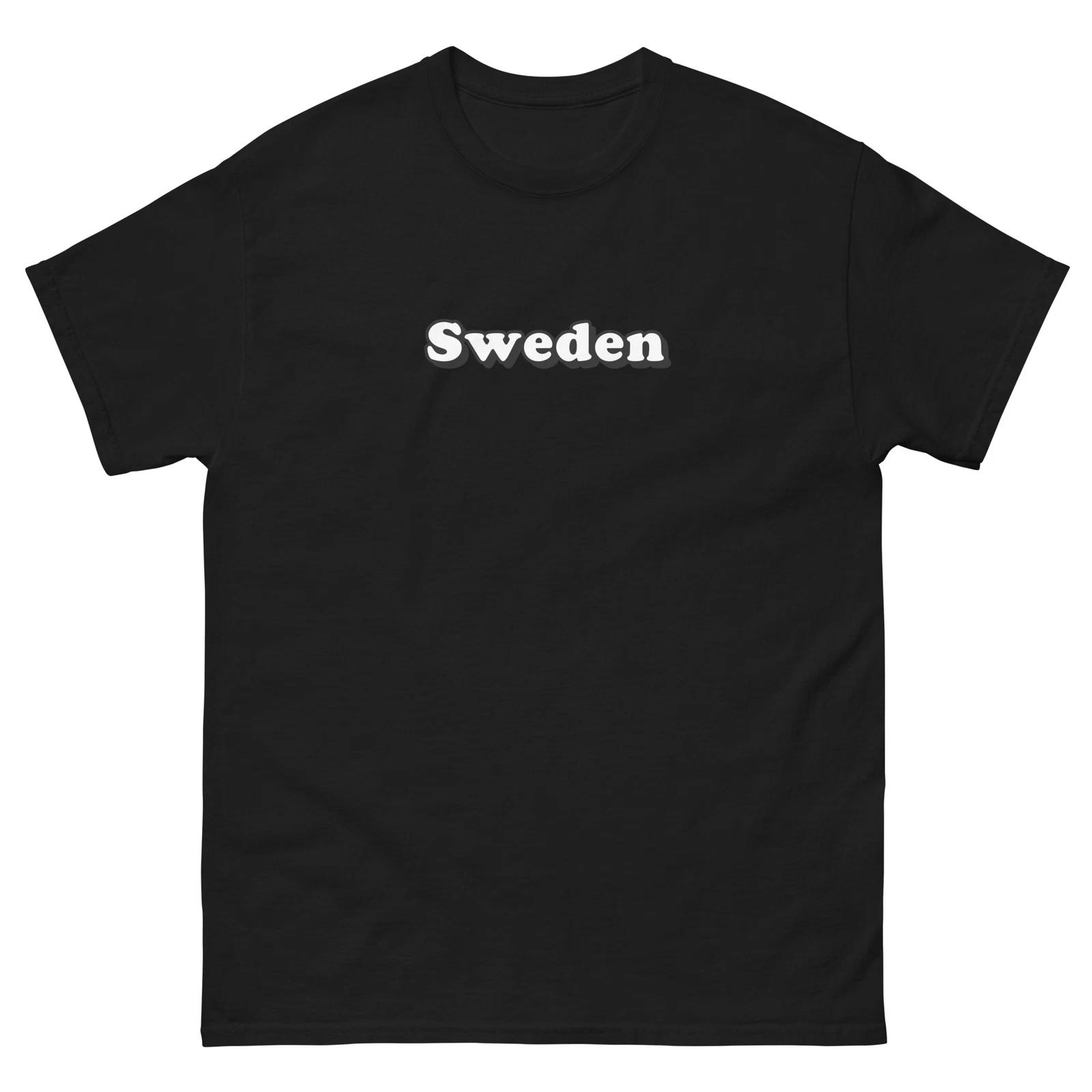 Sweden Country Location Travel Nation T-Shirt XL