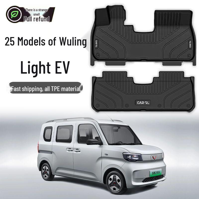 TPE Floor Mats for Skoda Kodiaq - 7-Seater, Surround Design, All-Weather Protection.