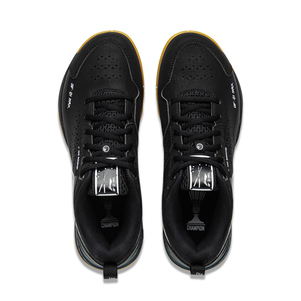 Li Ning Blade Ma Cushioning Rebound Low Top Badminton Shoes Unisex Black AYAU003-3