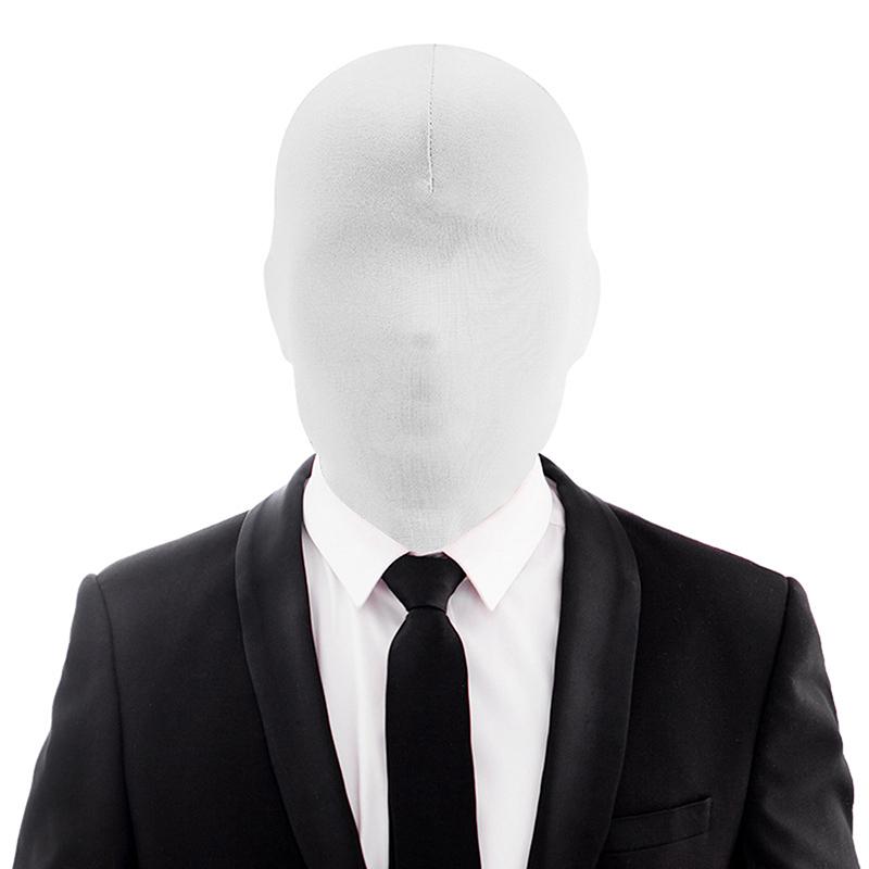 Black Full Face No Hole Cover Hat Women Men Cs Balaclava Cap Sun Uv Protection Festival Cosplay Props Costumes Spandex Full Mask