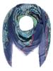 Women' Blue Paisley Scarf Passigatti