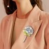 Beautifully Crafted Hydrangea Brooch Wedding Outfit Accessory To Elevate Your Look At Business and Social Event