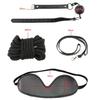 10 Piece Bdsm Bondage Sex Toys Kits for Couples Fetish Kinky Bundle Tied Binding Porno Handcuff Pillory Spanking Whips