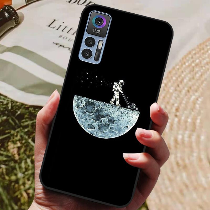 For TCL 30 Plus Case T676K T676J Cover Wolf Lion Shockproof Phone Cases For TCL 30 5G T776H Black Silicone For TCL30 30 Cover