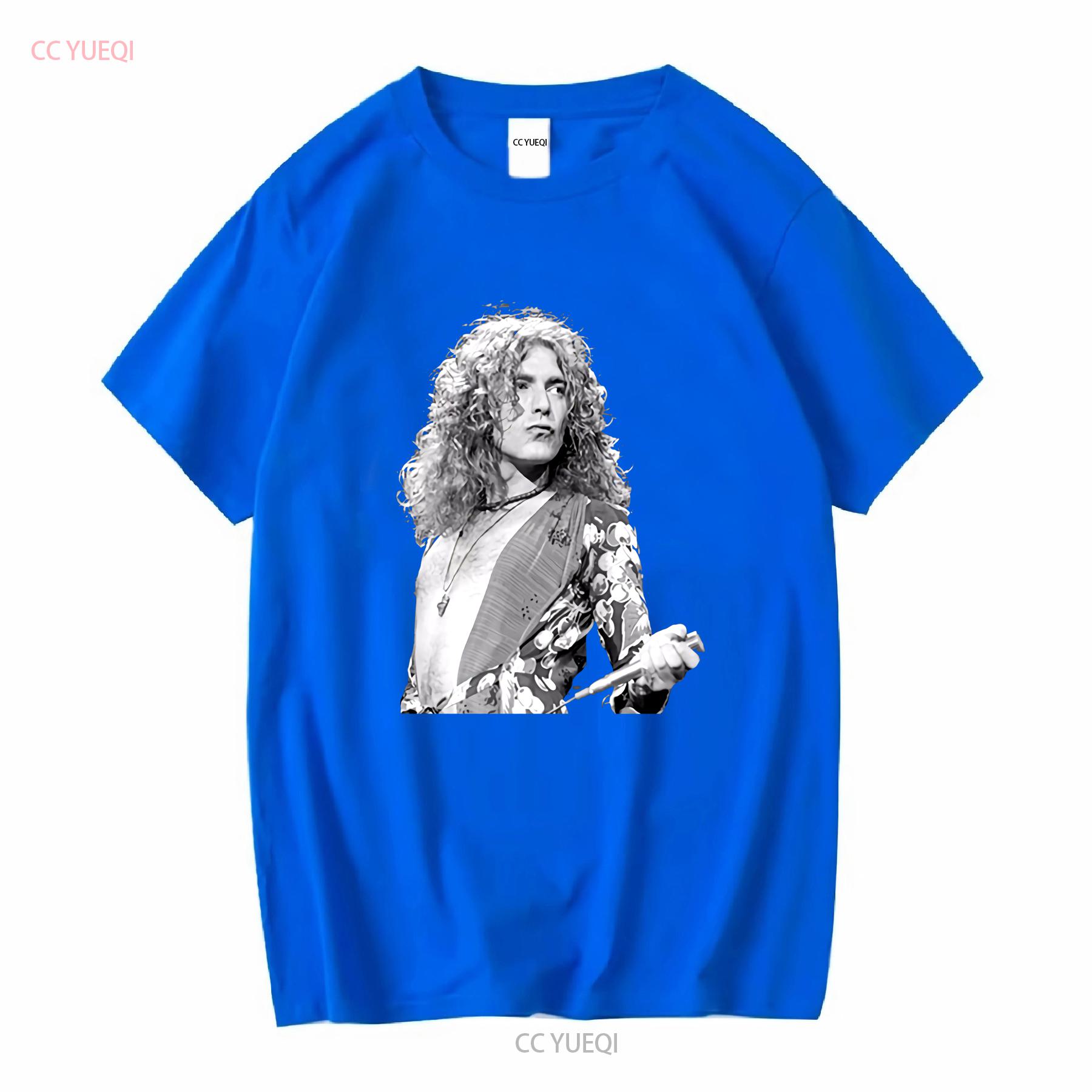 BenberFashion Robert Plant T-shirt Rocklegende Vintage Trendy S 5XL vintage Gewassen Veelzijdig herenmode Zachte designer kleding Stijlvol 3XL
