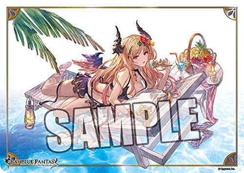 Granblue Fantasy Character All-Purpose Rubber Mat, Olivier Swimsuit Ver., Approx. 520mm X 370mm X 2mm