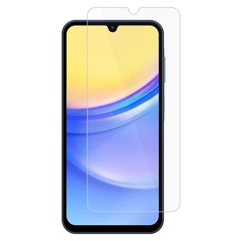 

AMORUS For Samsung Galaxy A15 5G Screen Protector 2.5D High Aluminum-silicon Glass Anti-explosion Film Type A