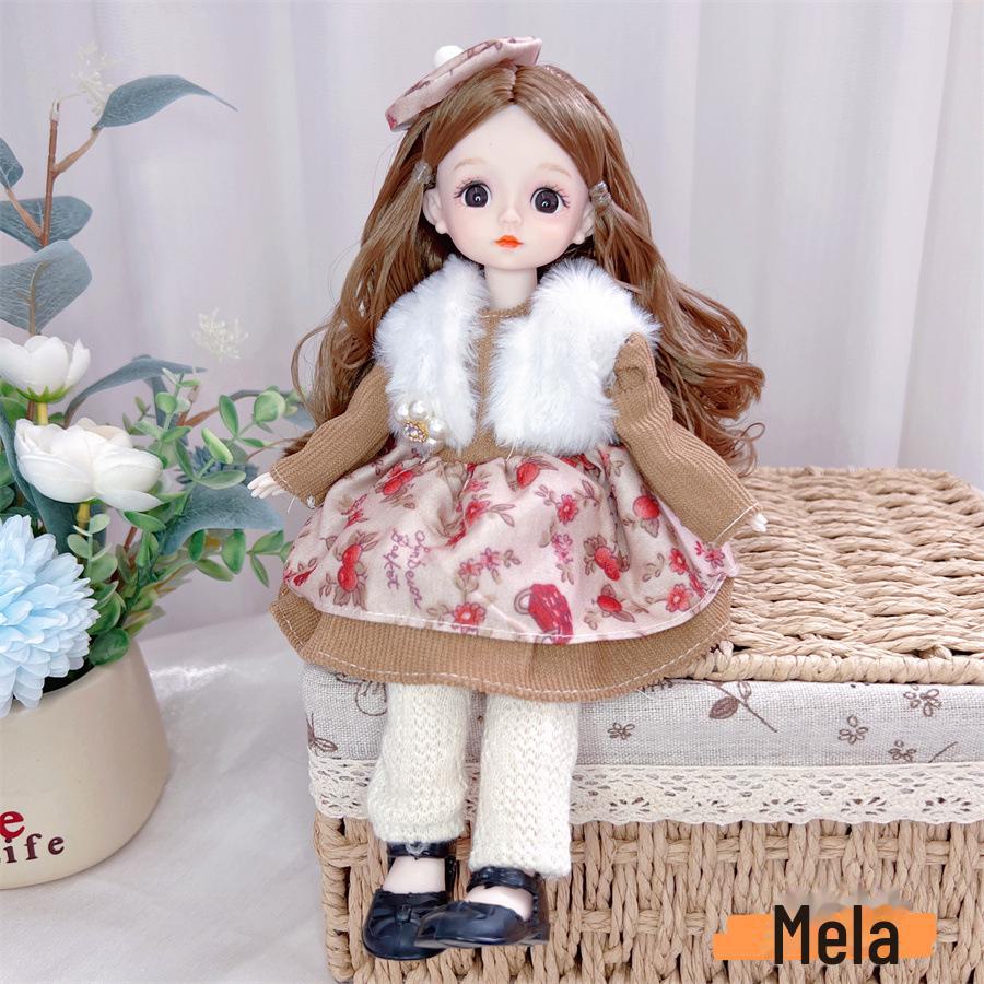 

Набор кукол-принцесс 30 см - 20 шарнирных кукол BJD Girl, идеальный подарок на день рождения Clothes Only