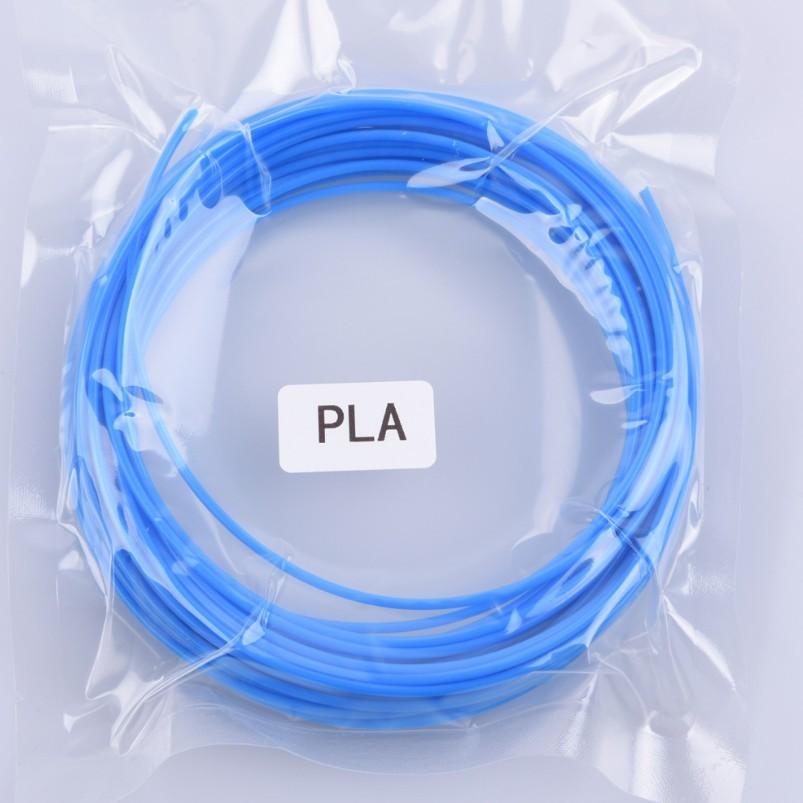 

3D ручка с 12 цветами PLA-пластика в подарок детям и студентам Filament Blue 1M