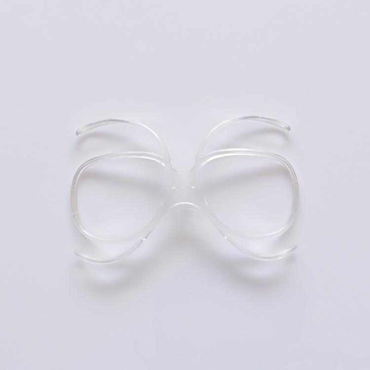 Adult ski goggles with butterfly-shaped myopia frame, ski glasses with myopia adapter, mountaineering snow goggles with myopia frame, compatible with