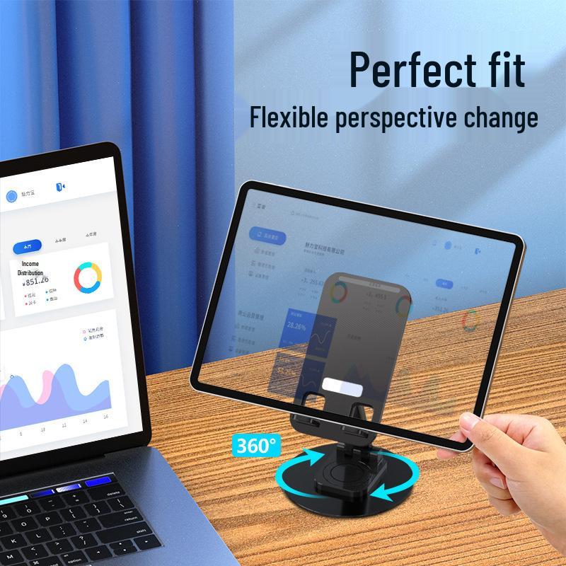 Multifunctional Adjustable Metal Desktop Phone & Tablet Stand
