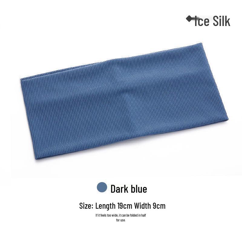 Trendy Sweat-Absorbing Men's Headband - Cool Street Style Hair Accessory for Summer