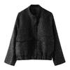 Elegante Chaqueta de Mujer para Otoño/Invierno con Lentejuelas y Cuentas: Diseño de Nicho de Moda Transfronteriza