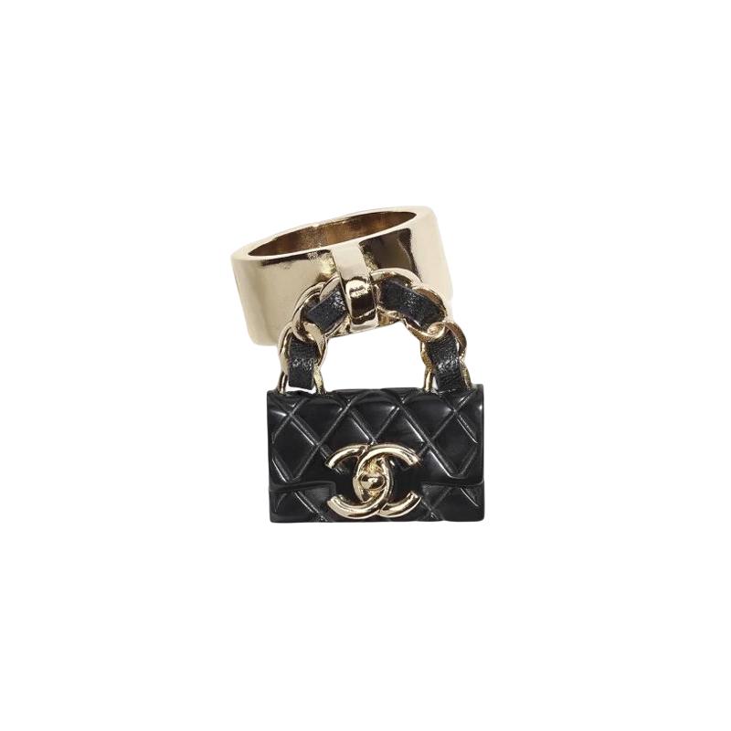 

CHANEL Fashionable, Exquisite and Versatile Metal Rings for Women золотий