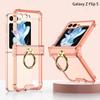 Wireless Charging Case For Samsung Galaxy Z Flip 5 Flip5 Clear Soft Cover For Samsung ZFlip5 Z Flip5 Funda Case Protective Coque