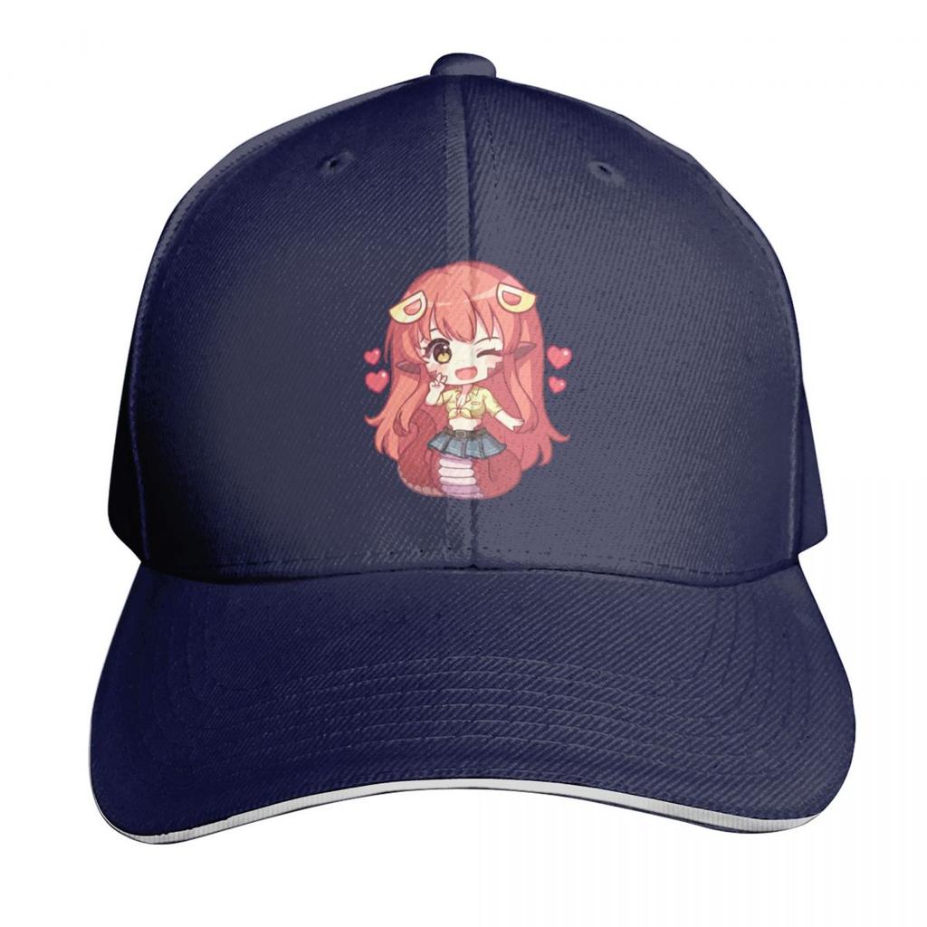 Miia Chibi Baseball Cap Winter Hat Christmas Hat Summer Hat Big Size Unisexs Tennis Womens