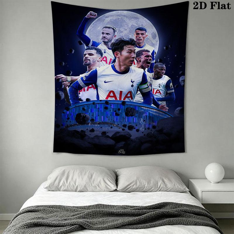 The Spurs Wall Hanging Printed Fabric Blanket Decorative Tapestries for Bedroom Living Room Home Decor