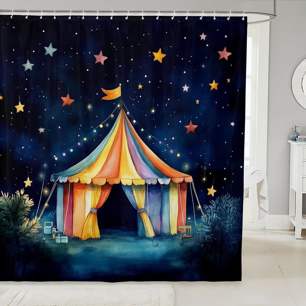 Guinea Pig Shower Curtain Set,Cute Pet Animals Bathroom Curtain,Kids Girls Teens Colorful Daisy Floral Waterproof Fabrics Kawaii