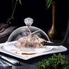 Smoke Infuser Accessory Household Cake Cloche Smoke Hood Fume Hood Smoking Dome Cover Dessert Lid