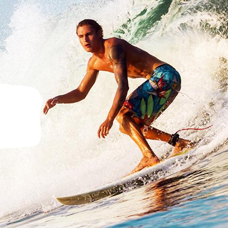 10 Fuß gewickelte Surfbrettleine, TPU Paddle Board Surfleine Fußseil, gepolsterter Knöchelriemen mit Edelstahl-Wirbeln