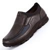Fashion Men's Casual shoes Slip on Loafers Plus size 38-50 Trainers Adult Patchwork None-Woven Breathable Boat shoes leather male shoe