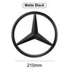 Car Front Hood Back Trunk 3D Emblem Decoration Logo Stickers For Mercedes Benz AMG GLE GLS CLA CLE GLC CLS GLA W223 W213 W206 AD1