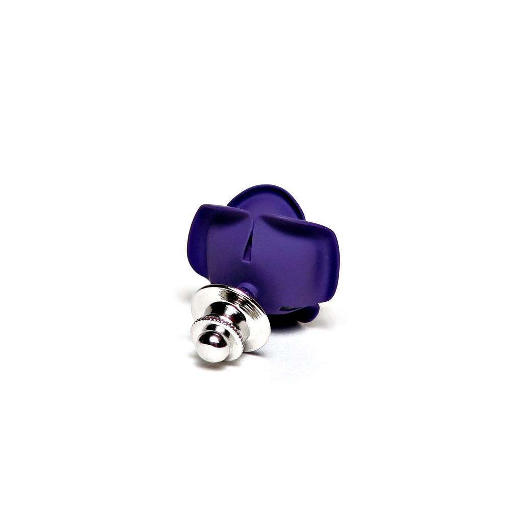 Lapel Pin Pin Rose MADE IN JAPAN [KIETH] Pins, Pins, Brooches, Badges, Flower, Purple,