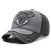 Hat Men's Color Matching Retro Baseball Cap Washed Nostalgic Style Cap Spring and Autumn Casual Sun Hat Women