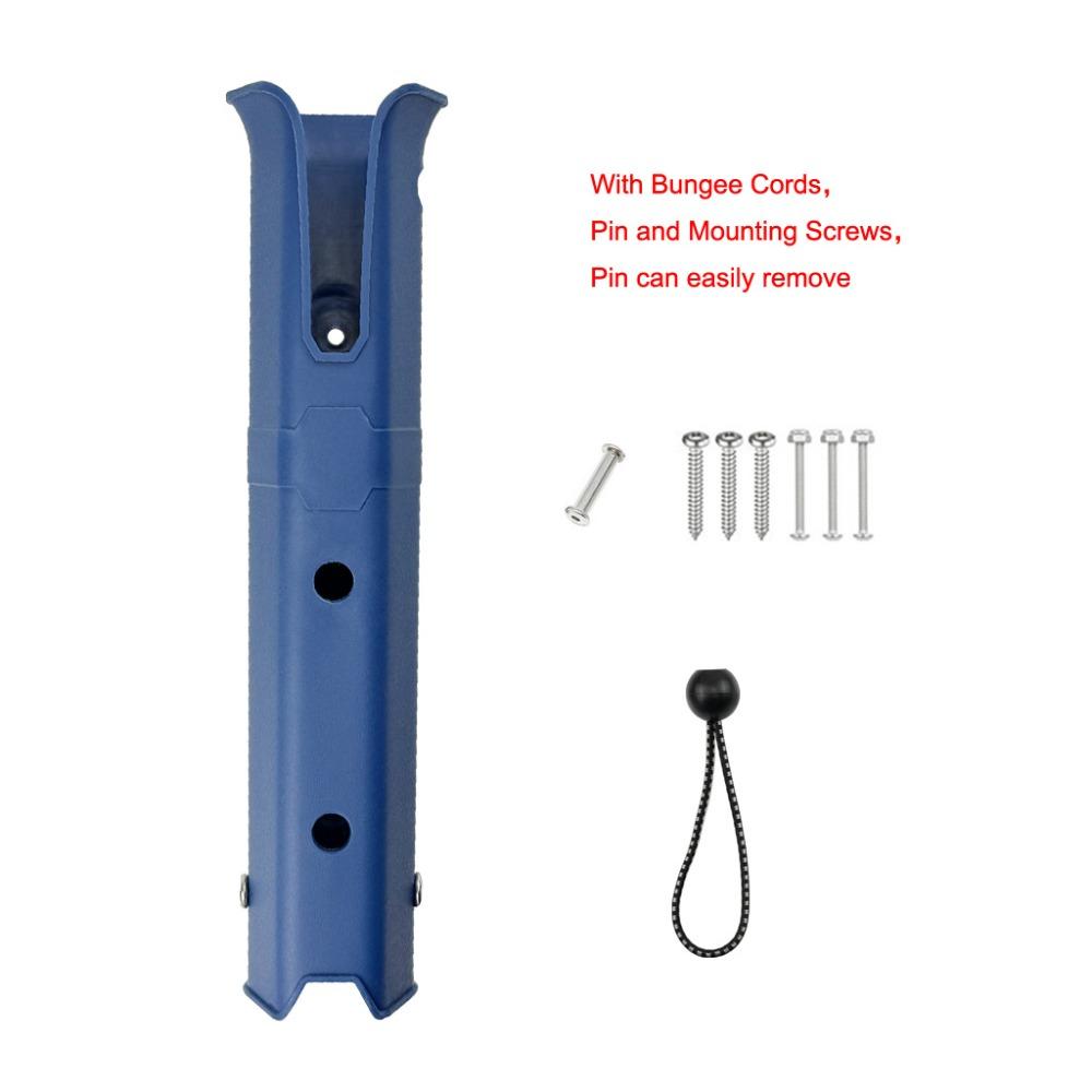 Multi-function Fishing Rod Holder Wall Mounted Rod Bracket Fishing Pole Rack Marine Accessories синий
