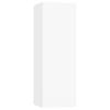 5 piece TV cabinet set white engineered wood