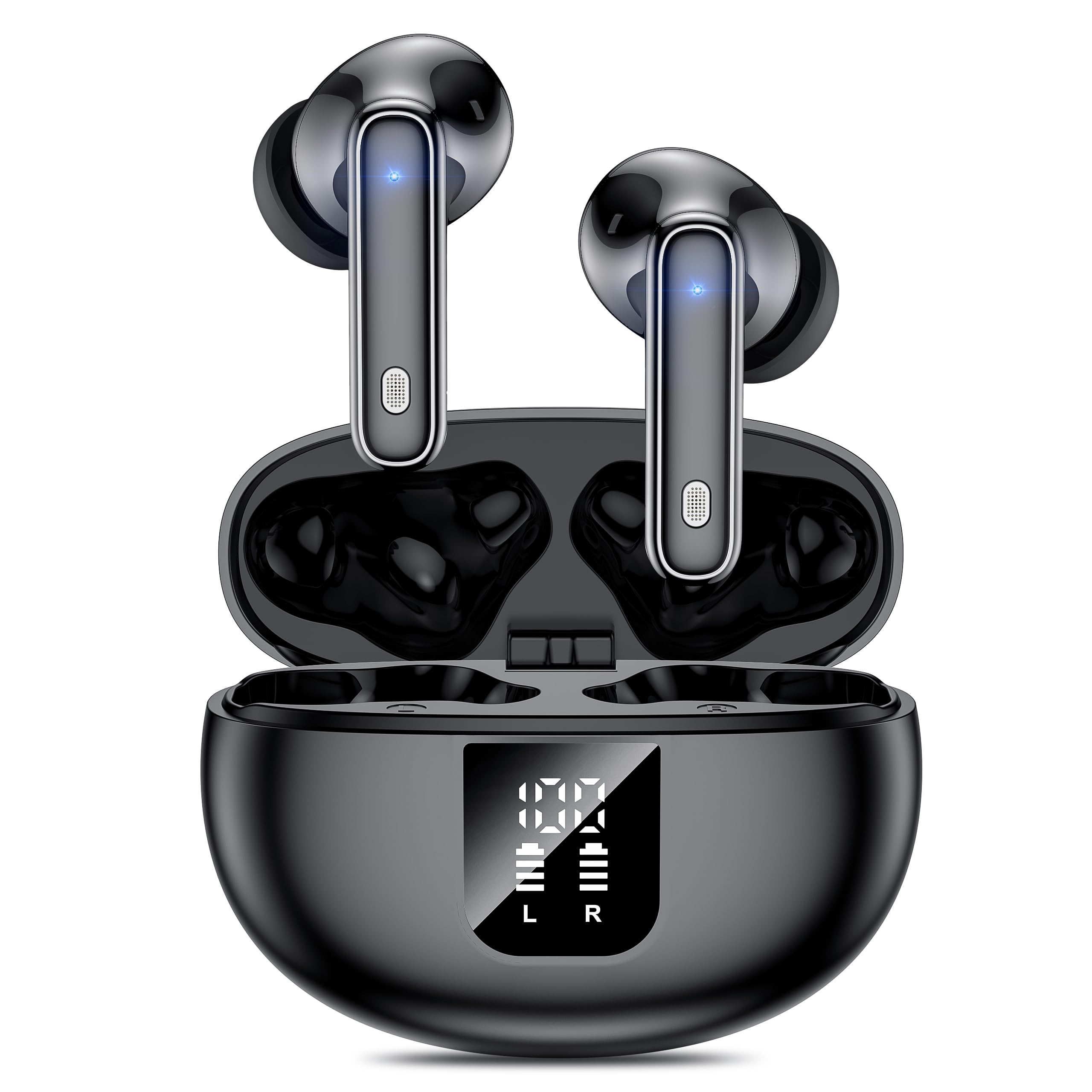 

Беспроводные Bluetooth-наушники CoolJumper с технологией 8D Улучшенная модель с акцентом на звук Bluetooth 60 часов непрерывной работы OWS Воздушная и костная проводимость