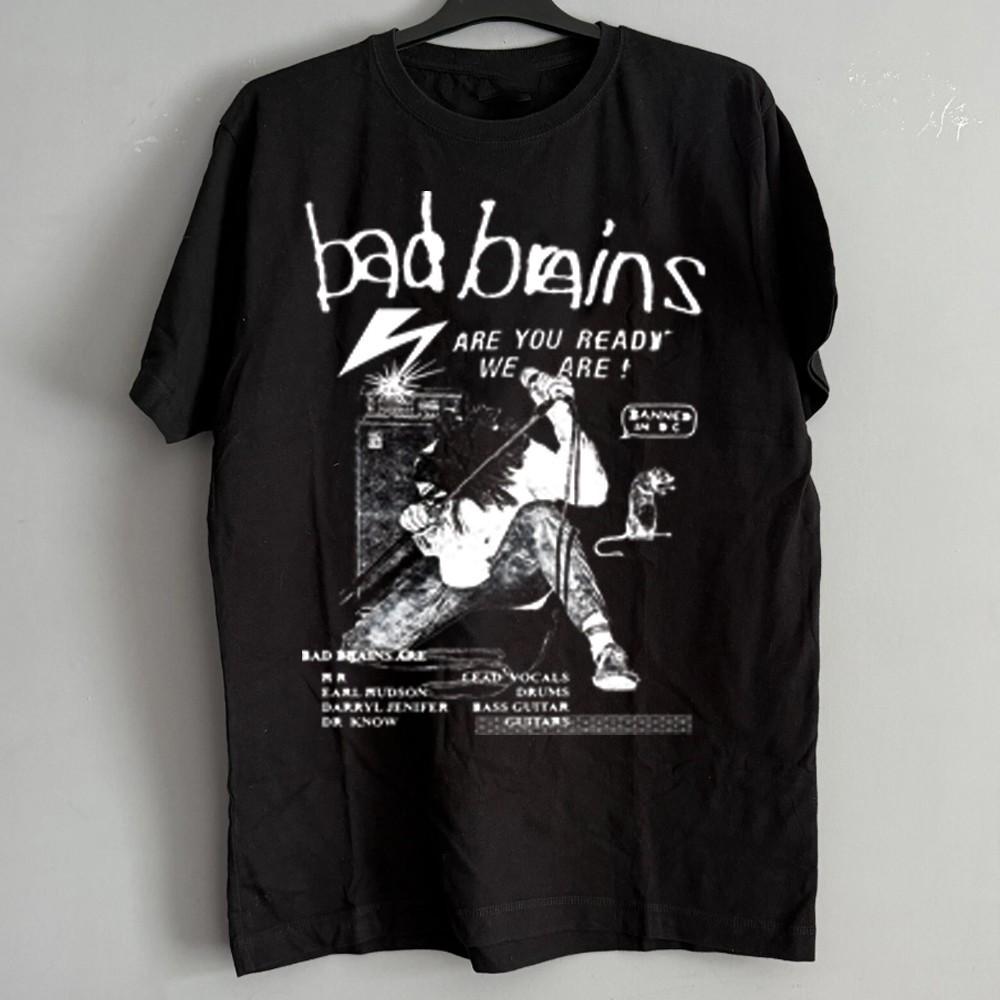 Classic Bad Brains Gift For Fans Men S-235XL Tee 14D522 S разноцветный