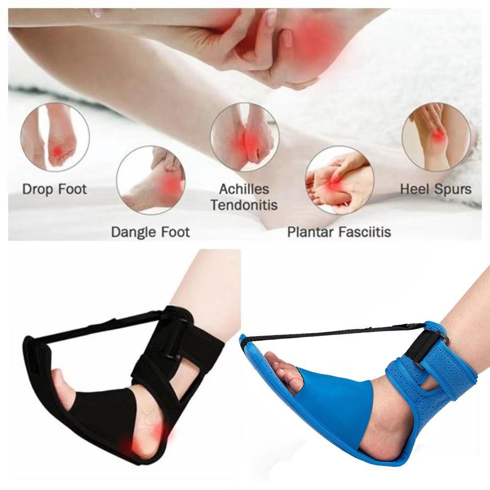 Compression Dorsal Drop Foot Orthopedic Brace Adjustable Foot Drop Orthosis  Outdoor