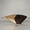 Creative Nordic style Resin vase modern abstract Fan-shaped vase Decoration crafts Home Decorations Dried flowers