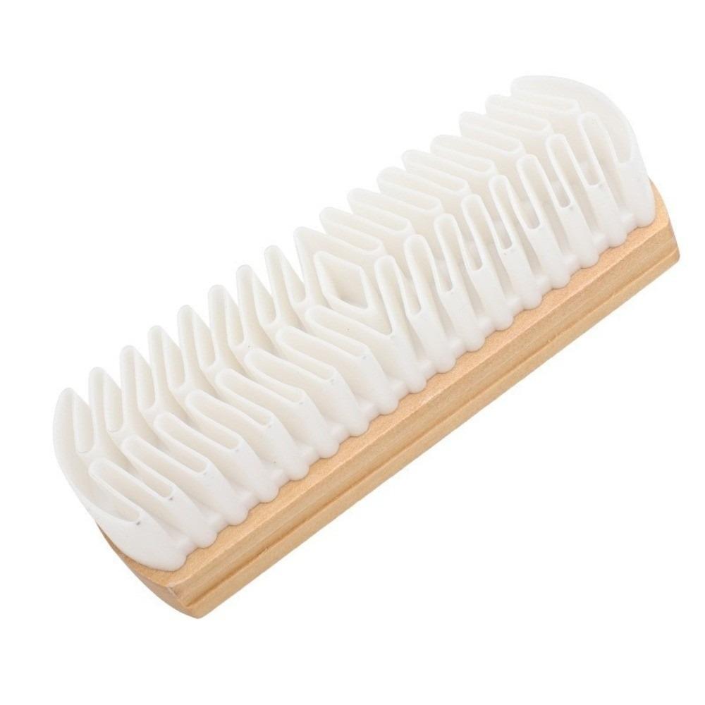 Rubber Suede shoe Brush Nubuck Material Wooden Suede Eraser Soft Stain Removal Care Cleaning Brush for Shoes/Bags/Jacket/Purse