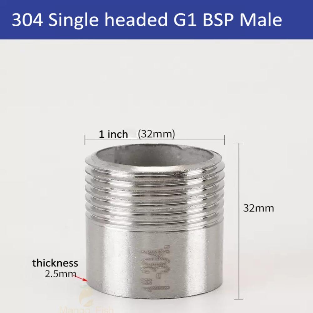 1/8"1/4"1/2"3/8" 3/4" 1" 2 Jednohlavé vnější šroubení s BSP závitem proti uvolnění Jednohlavý drát