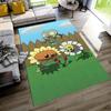 Plants Vs. Zombies Floor Mat Perfect for Decorate room Balcony Foyer Kitchen Anti-slip Rug Office home decor