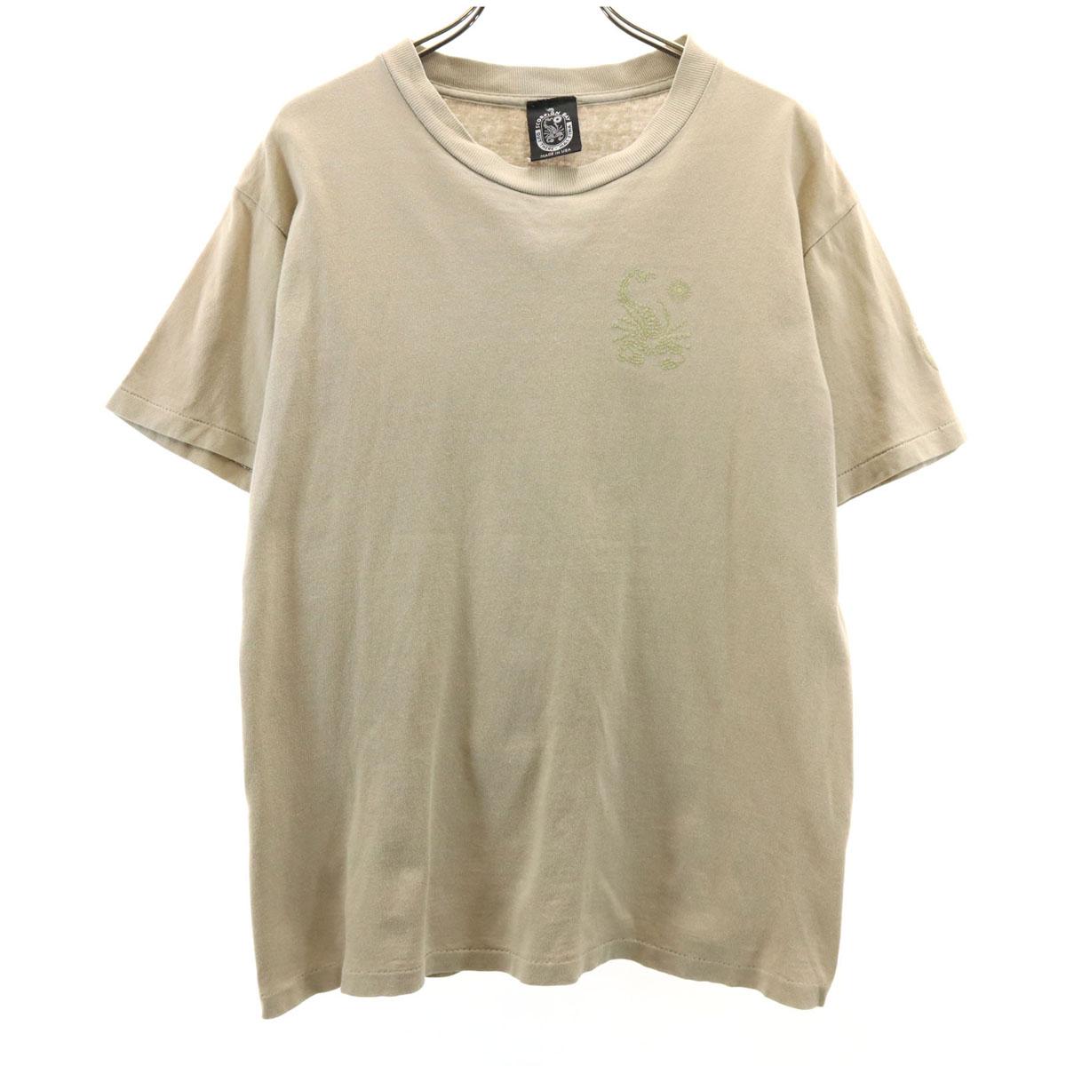 

SCORPION BAY 90s Made in USA Old Short sleeve T-shirt beige Scorpion Men s Used
