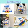 Cartoon Duck Plush Kids Handbag With Breathable Design For Daily Use