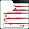 P1300 Series Multimeter Test Lead Kit 4mm Banana Plug Cable Test Hook Clip Probe Alligator Clip Automotive Tool Kit