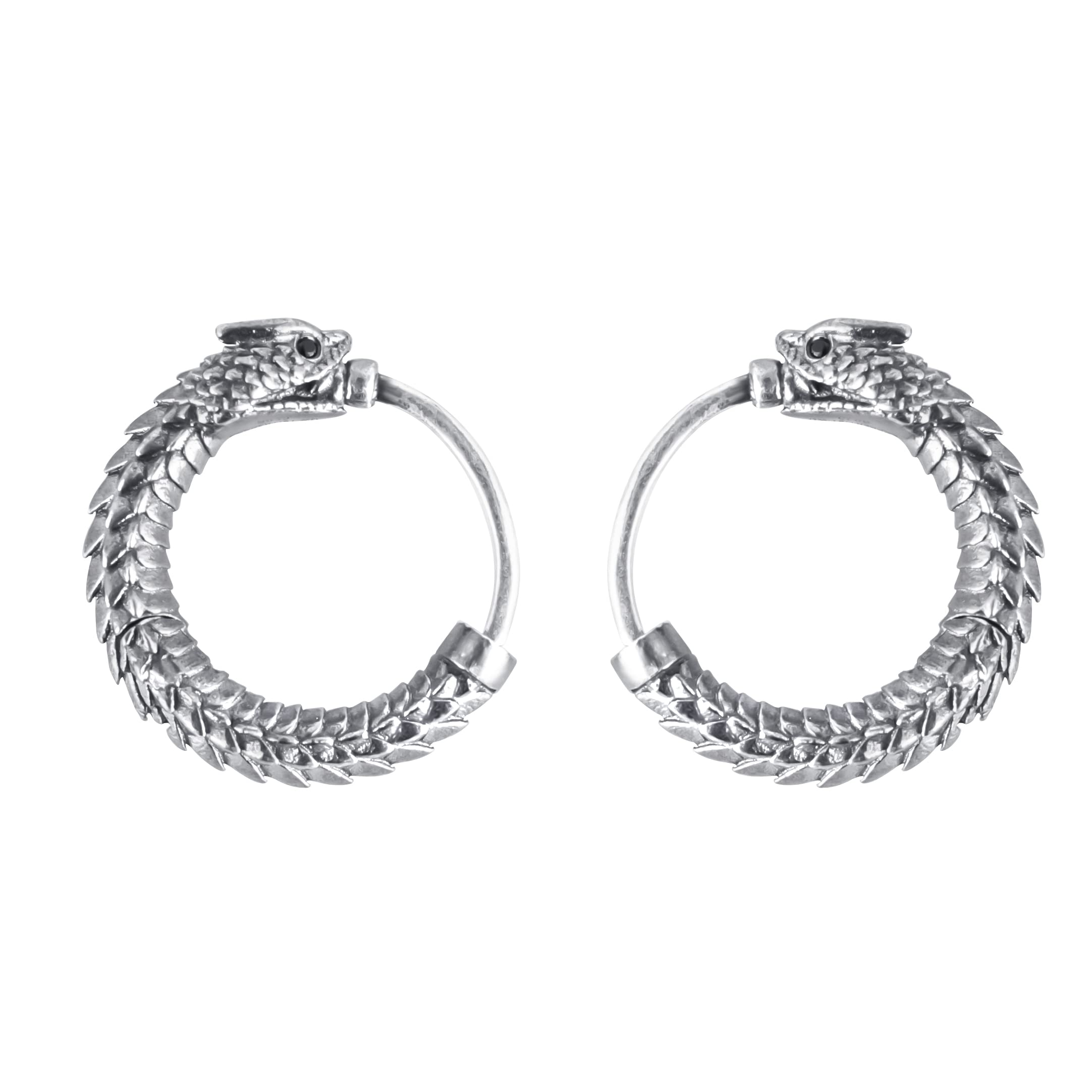 

Серьги-кольца Ouroboros Серьги-кольца Серьги Серьги Серьги Серебро 925 пробы Серебряные серьги Металл Гипоаллергенный День рождения Коробка COPPERTIST.WU Мужская Женская