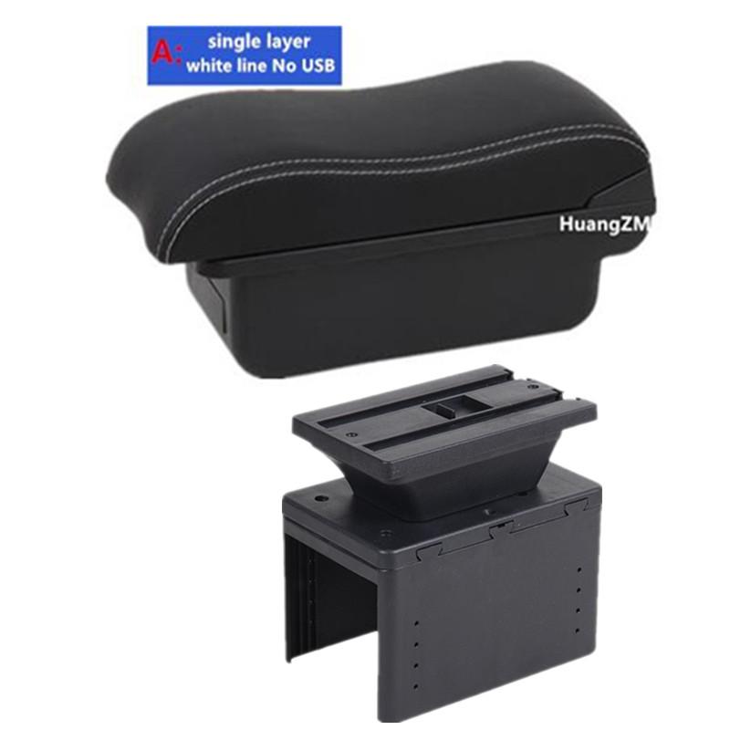 For Citroën C3 aircross Armrest box For Citroen C3 Car Armrest Center Storage box Interior Retrofit car accessories