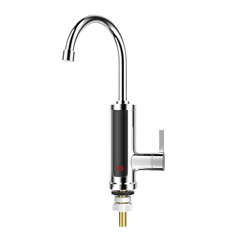 Instant Heat Silver Dual-Use Electric Faucet for Hot & Cold Water