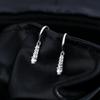 MODIAN D Color Moissanite Dangle Dangle 925 Sterling Silver Fashion Dazzling Fashion Water Drop Earrings For Women Fine Jewelry