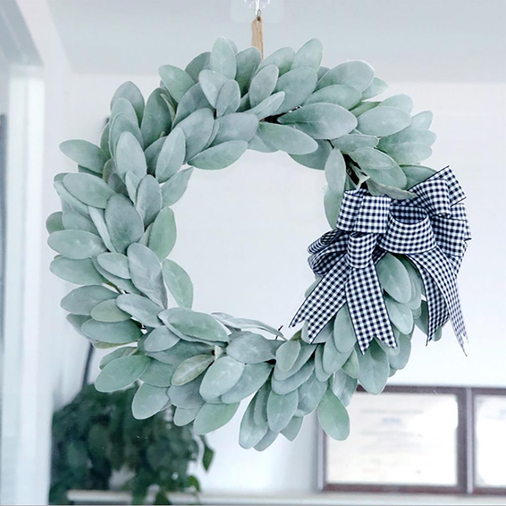 Věnec Roztomilý Tvar Domácí Dekorace Přívěsek Festivalový Závěsný Věnec do Obývacích Pokojů Ložnic