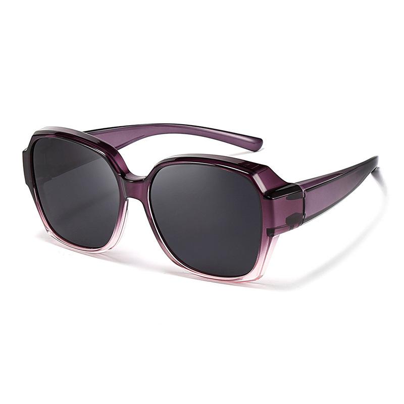 Sunglasses Cover, Myopia, Anti-Strong Light, Polarized Glasses, Men'S Driving, Women'S Big Face, Small Face, Large Frame Sunglasses