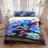 3Pcs Cyberpunk Warrior Girl Bedding Sets For All Sizes New 3D Printed Bed Cover Comforter Duvet Cover Pillowcase Bedroom Decoration