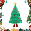 Desk Christmas Tree Press Jump Figurines Interactive Christmas Tree Toy For Adults Goodie Bag Classroom Prize Bedside Table
