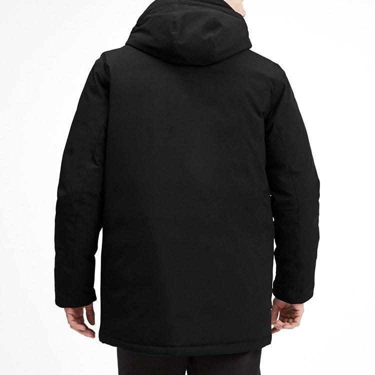 PUMA Down Jackets Men's Black Hooded Moderate 595285-01